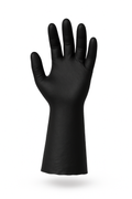 Nitrile Viking Long Cuff Gloves, Black 8 mil – 12”, 50 gloves/box, 10 boxes/case